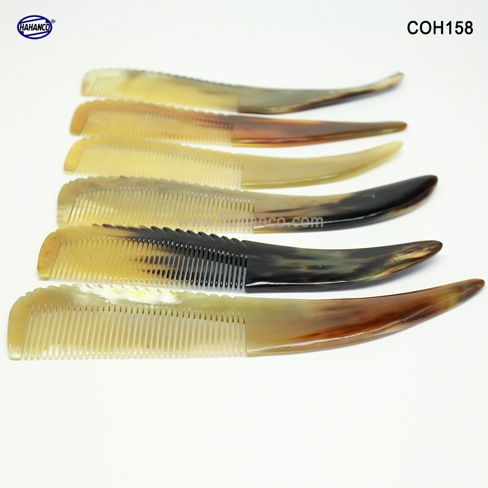Chiếc Lược sừng khủng nhất (Size: XXL - 23-30cm) COH158 - Lược nguyên bản được làm từ nửa chiếc sừng - Chăm sóc tóc