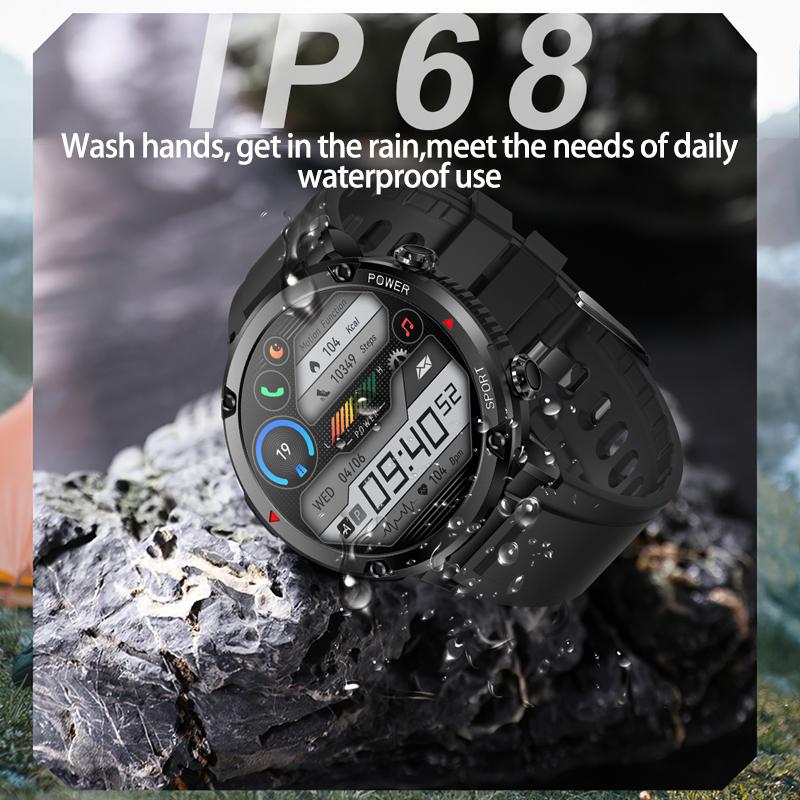 CANMIXS Thông minh Đồng hồ cho nam 1.6 inch Bluetooth Gọi smartwatch cho nữ theo dõi thể dục đồng hồ IP68 Đồng hồ thể thao chống thấm nước