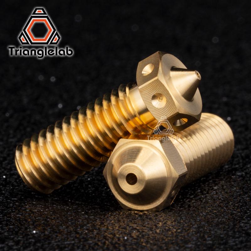 Trianglelab chất lượng hàng đầu Vòi núi lửa bằng đồng thau cho máy in 3D Hotend cho Volcano Hotend M6 Rapido Hotend Chc Pro Hotend Kit Hotend