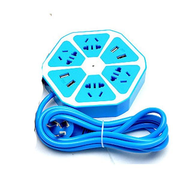 Ổ CẮM ĐIỆN HÌNH TRÁI CAM 4 CỔNG USB