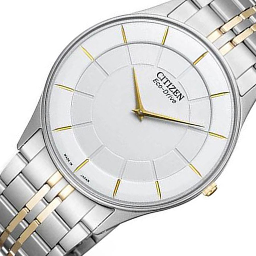 Đồng Hồ Nam Citizen Siêu Mỏng Dây Thép Không Gỉ AR3014-56A - Mặt Trắng