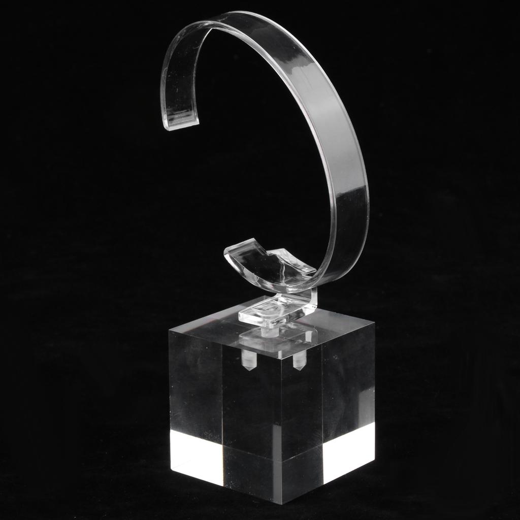Giá Để Đồng Hồ Bằng Acrylic Đơn Giản & Thanh Lịch - Tùy chọn kích thước
