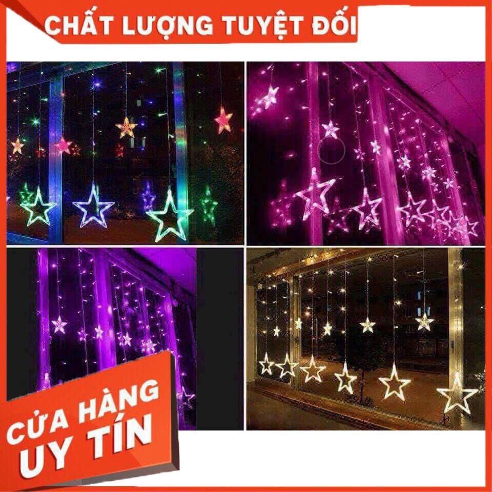Đèn nháy thả mành trang trí hình ngôi sao