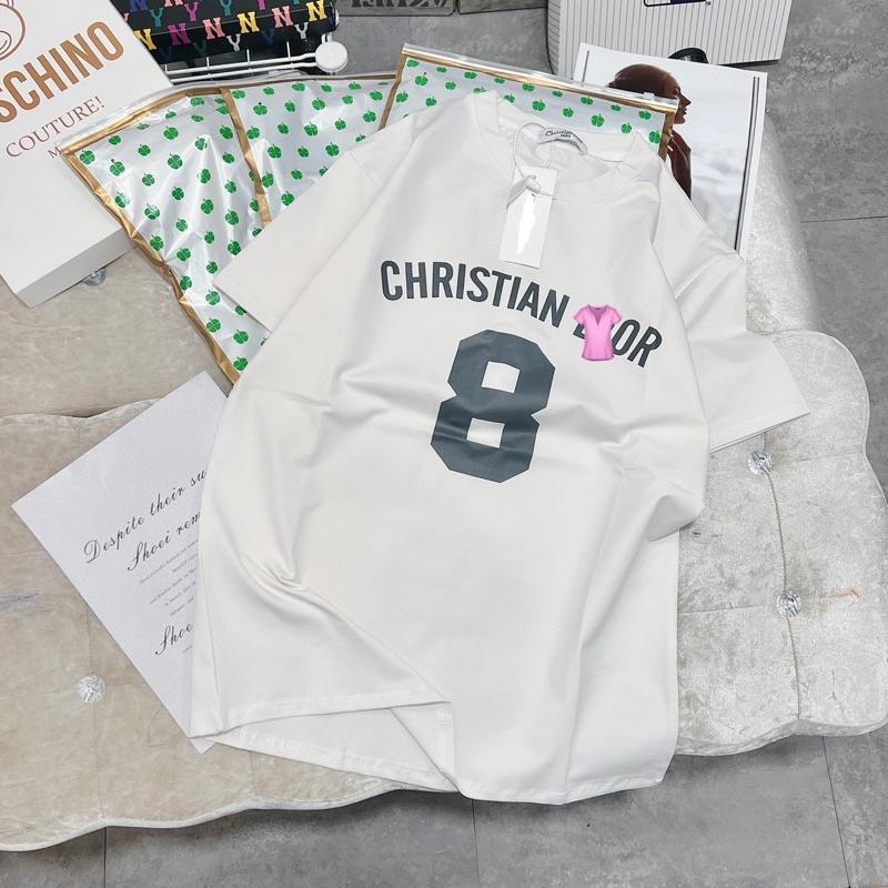 Áo thun nữ dáng unisex hàng Quảng Châu - Loại 1