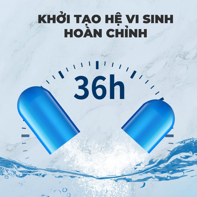 Viên nang vi sinh cao cấp cho hồ cá YEE - làm sạch và trong nước bể cá