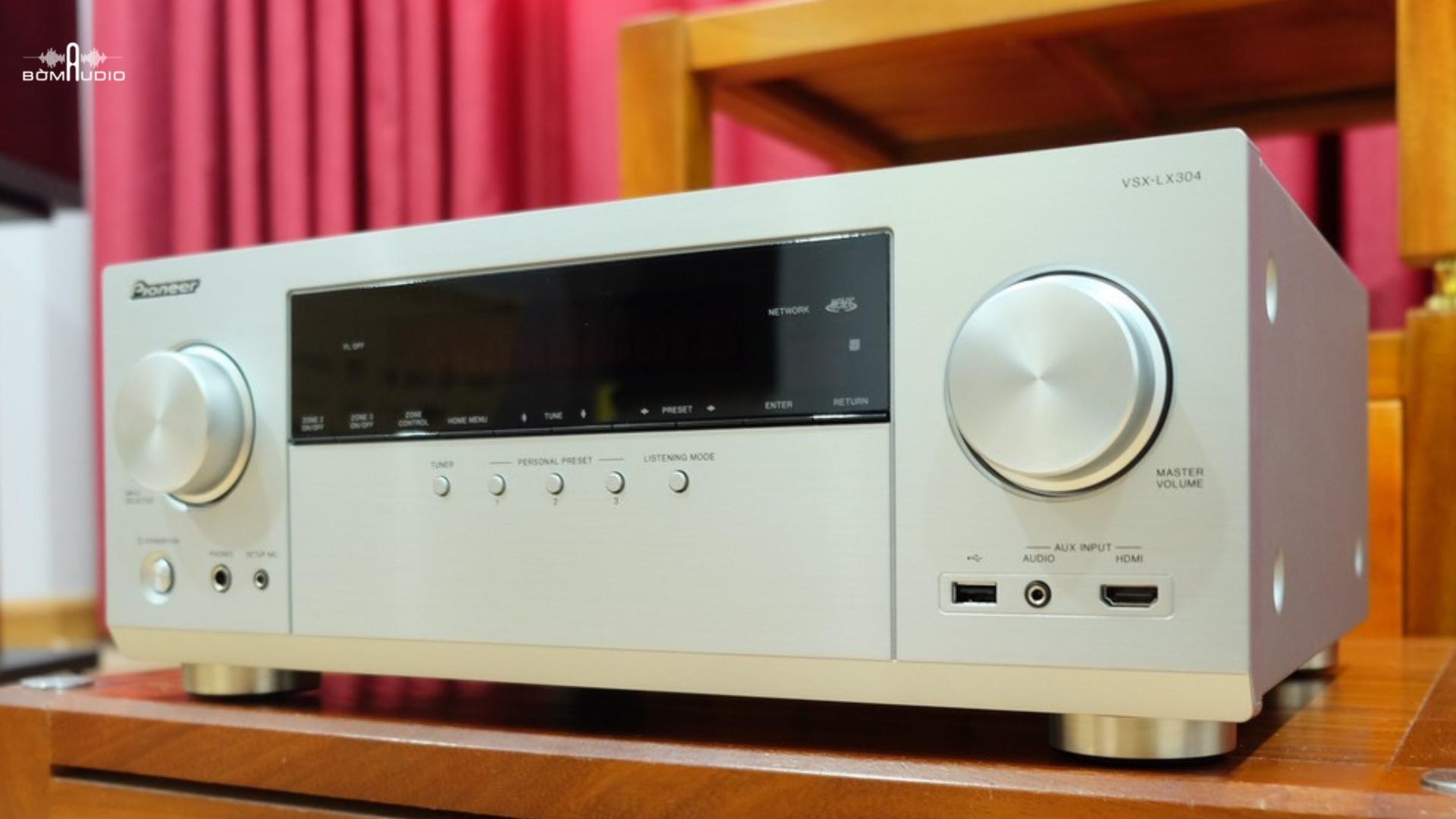 PIONEER VSX-LX304 | AMPLY XEM PHIM NGHE NHẠC 9.2 KÊNH | Chuẩn 4K - IMAX Enhanced - Dolby Atmos/DTS:X - Stream Nhạc Số Đa Phòng - Công Suất Khủng 185W/Kênh | Hàng Chính Hãng _ Mới 100%