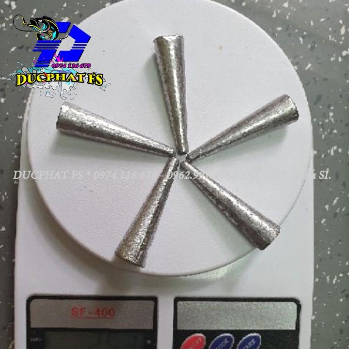 Chì câu cá xuyên tâm đủ các size lớn câu sông (0.5kg - 10g -&gt; 200g)