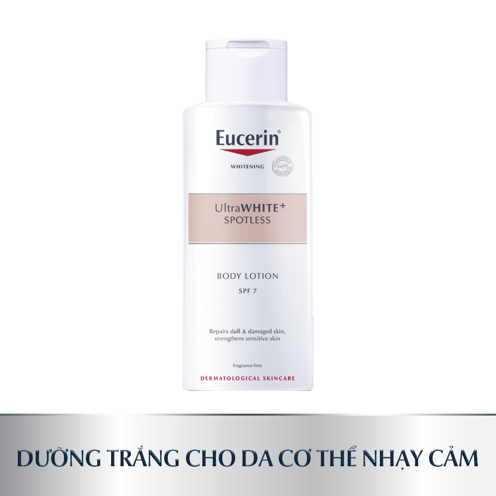 Sữa Dưỡng Thể Trắng Da Eucerin UltraWHITE+ SPOTLESS Body Lotion SPF7 250ml