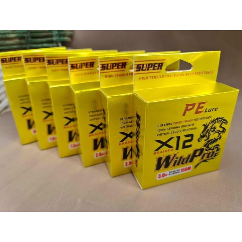 Dù PE Lure X12 Wild Pro 150 mét