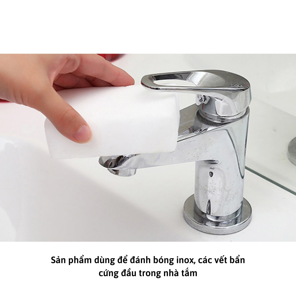 Combo 2 Miếng Bọt Biển Rửa Bát Đĩa Chén, Đa Năng Cọ Rửa Xoong Nồi Chảo Sáng Bóng, Sạch Sẽ, Tiện Dụng Nhà Bếp