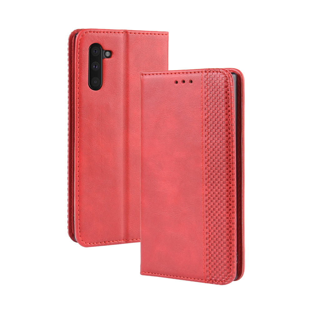 Bao da dạng ví, nam châm dành cho Samsung Galaxy Note 10 Luxury Leather Case - Hàng nhập khẩu