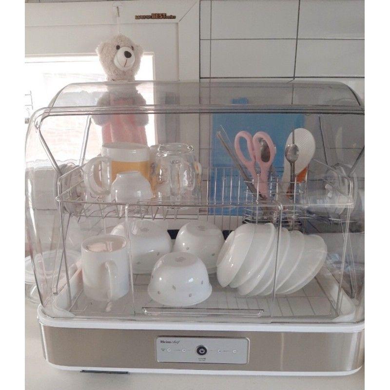 Máy Sấy và Tiệt Trùng Chén Bát Heimchef 60L/45L, Tủ Sấy Chén Bát, Máy Khử Trùng Bát Đĩa, Nội Địa Hàn