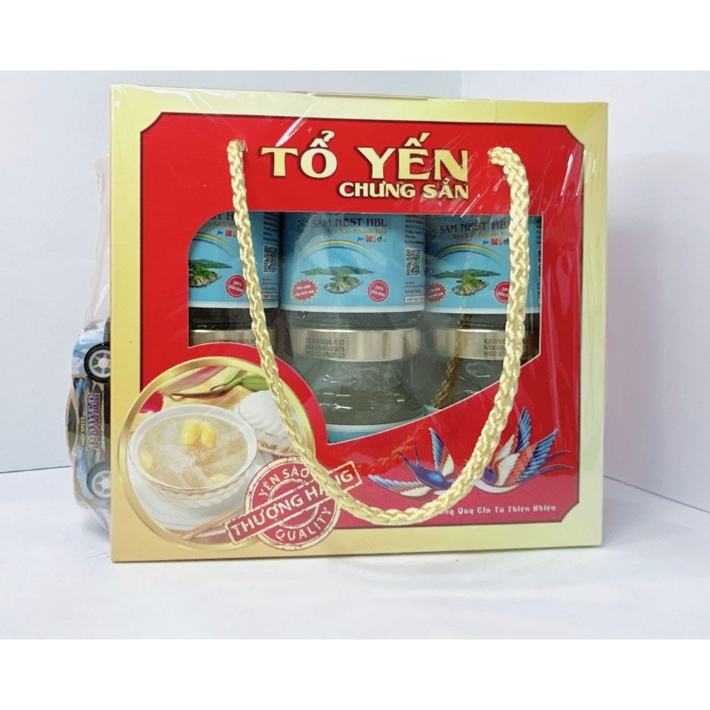 Yến Sào Khánh Hòa Kids 100% Yến Nguyên Chất , Hàm Lượng Yến Cao 39 % Tốt Cho Sức Khỏe