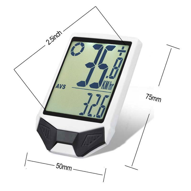 Đồng hồ bấm giờ xe đạp Glow Mountain Bike Speed Đồng hồ đo tốc độ ngoài trời