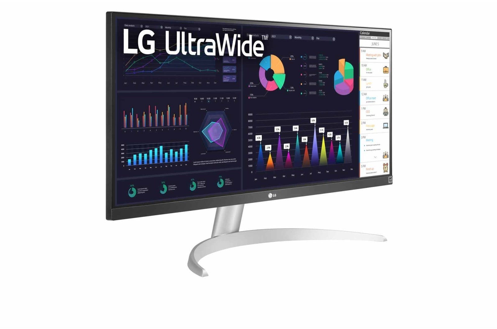 Màn hình LG 29WQ600-W UltraWide (29 INCH/FHD/IPS/100HZ/1MS/LOA/Type-C) - Hàng chính hãng