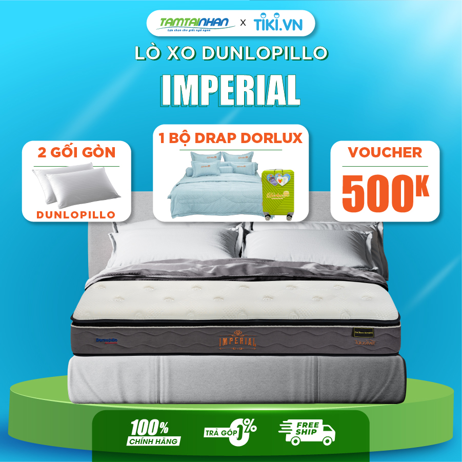 Nệm lò xo túi Dunlopillo Imperial 