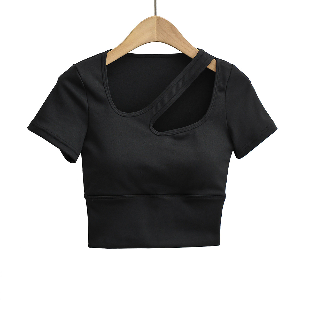 Áo tập gym, yoga, Aerobic nữ croptop kiểu mới có mút đúc ôm body tôn vòng ngực