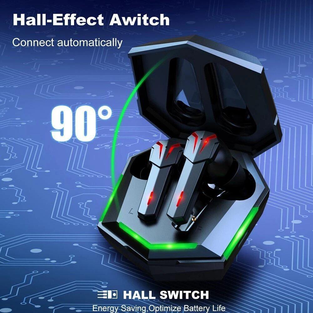 Tai nghe chơi game không dây Bluetooth TZUZL TWS 9D 5.2 với micro cao cấp thời trang