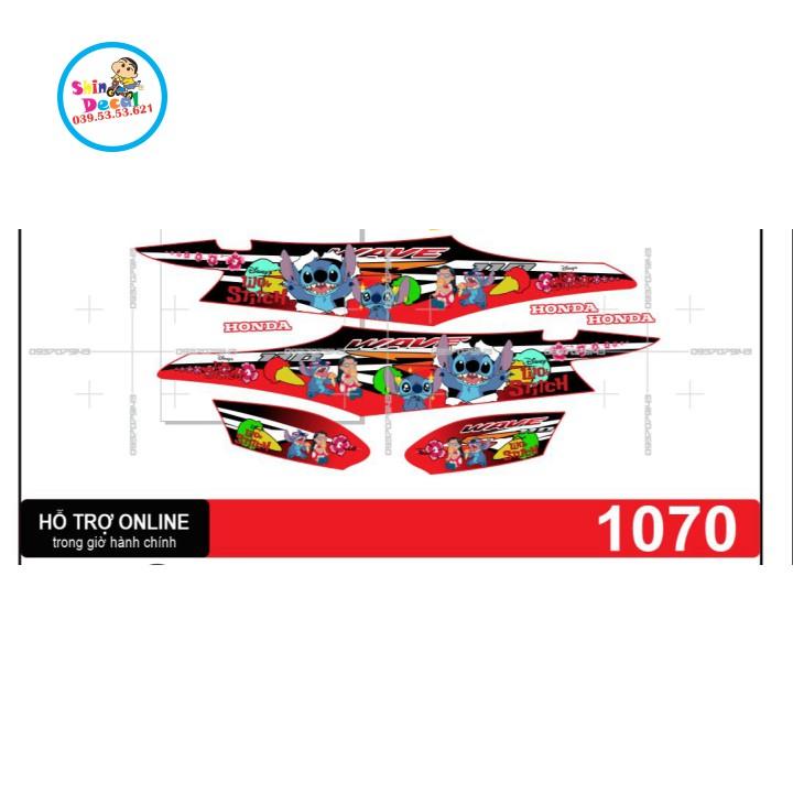 Tem rời wave 2016 hoạt hình stich