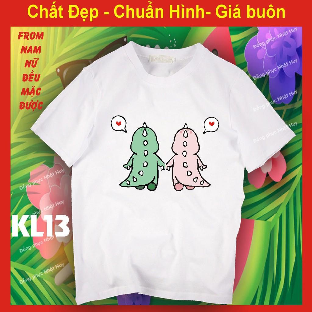 Áo Thun Khủng Long Chibi, Chất Đẹp, Bao Đổi Trả