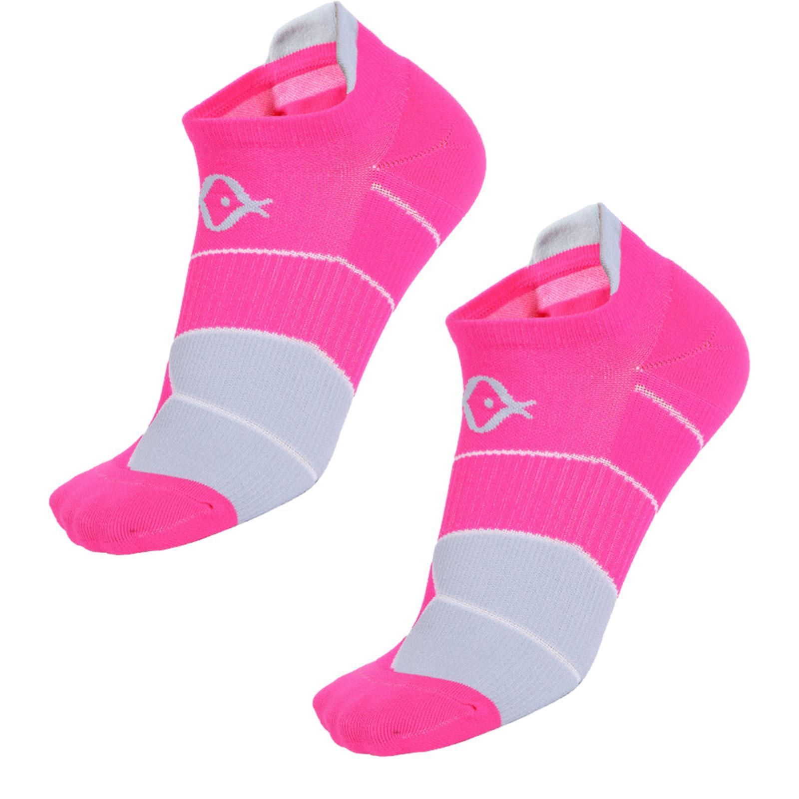 1 Pair Men Short Socks Crew Socks Nylon Bootie Socks Soft Athletic Low Cut Sports Socks Thermal Socks for Adults Cold Weather - Pink