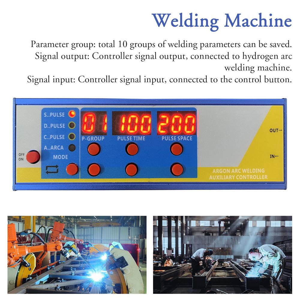 Argon Arc Welding Modified Cold Welding Machine Controller Sheet Pulse Spots Welding Laser Welding Machine Cold Welding Controller Pulse Time Pulse Interval Adjustable