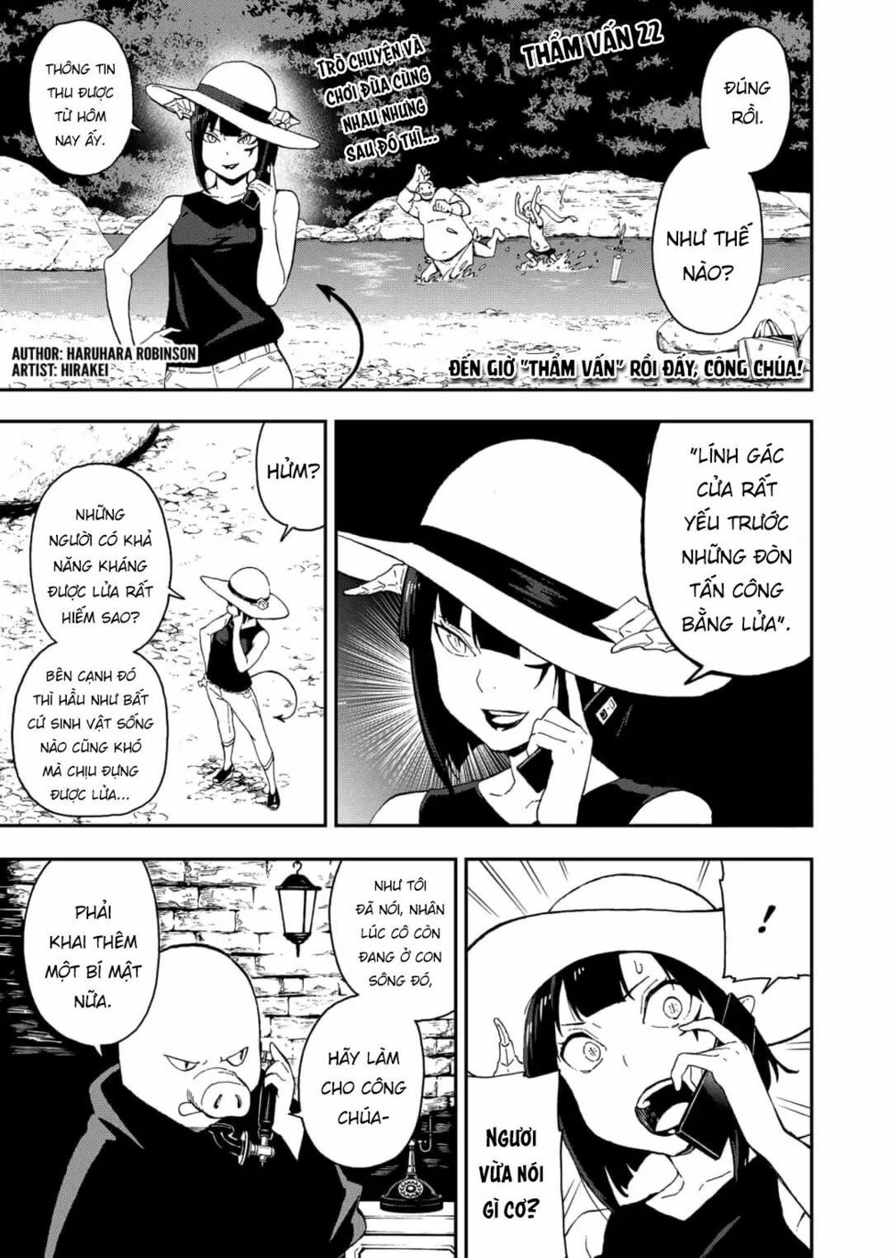 đến giờ "thẩm vấn" rồi, thưa công chúa! chapter 22 1