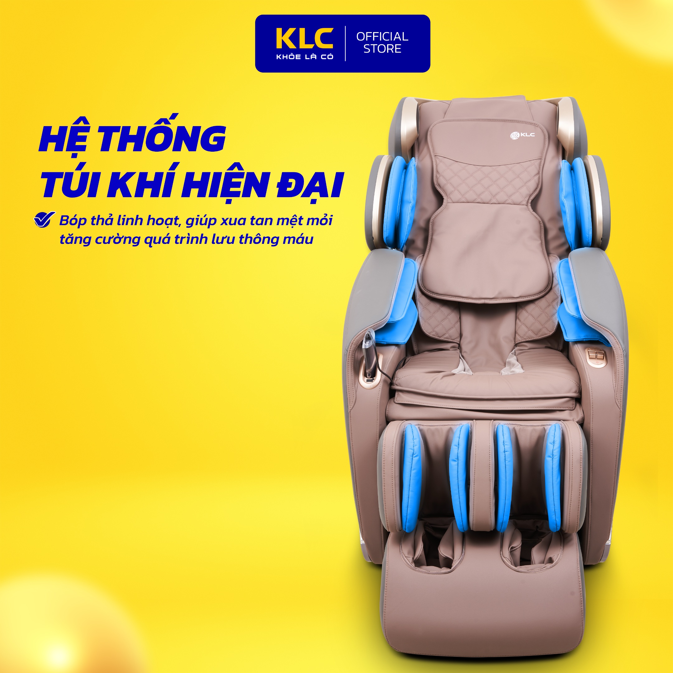 Ghế massage toàn thân cao cấp KLC K8899, Công nghệ nhiệt hồng ngoại, body scan kết hợp con lăn 4D