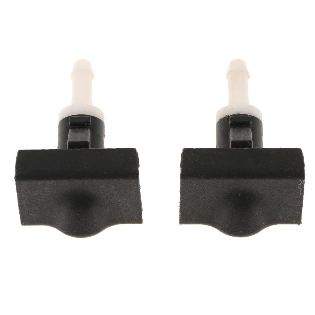 2pcs Windshield Washer Wiper Water Spray Nozzle for