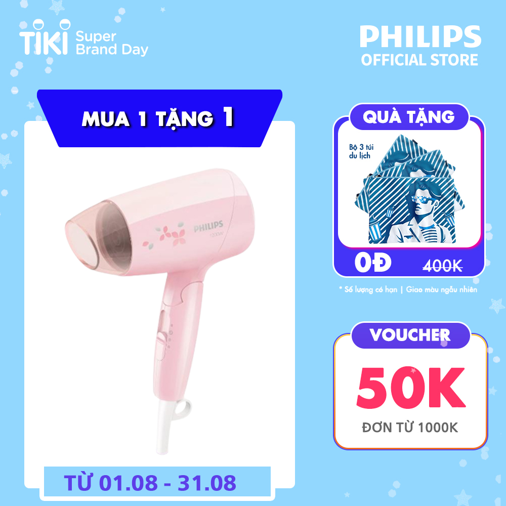 Máy Sấy Tóc Philips Bhc01000 - Dễ Dàng Chăm Sóc Tóc Của Bạn