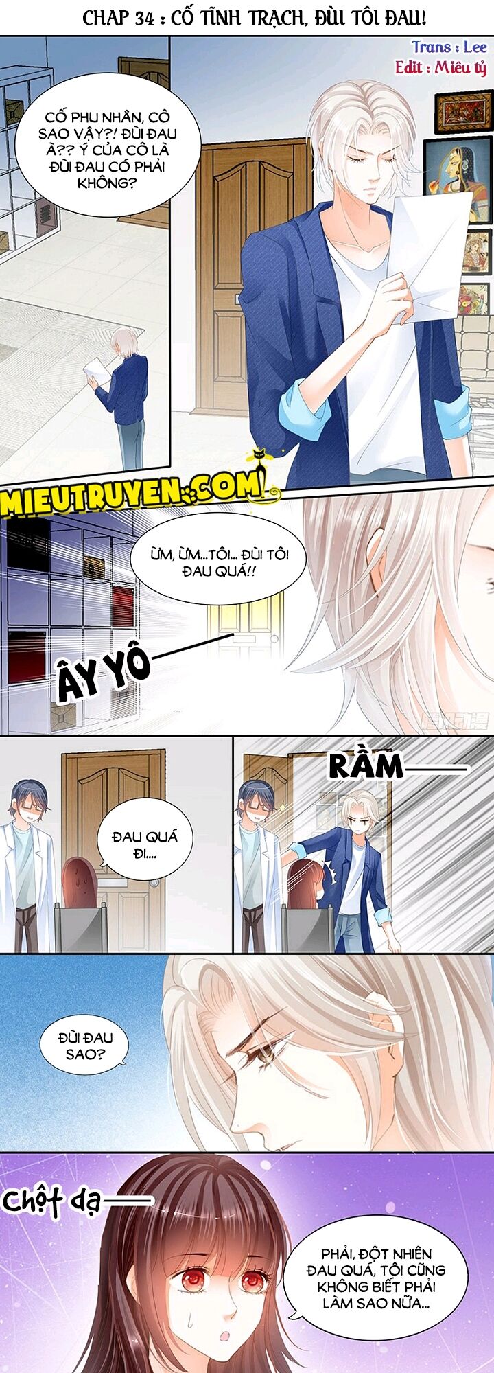 lóe thiểm hôn kiều thê mơ tưởng trốn chapter 34 1