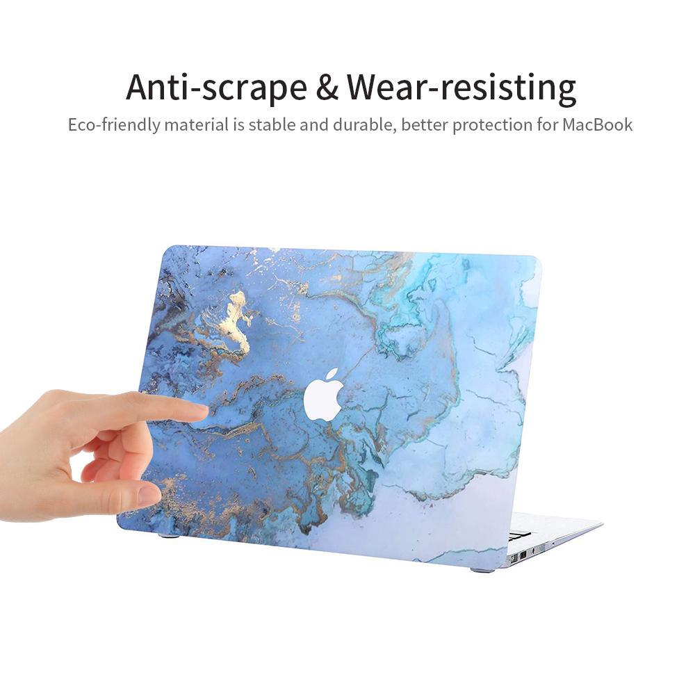 Vỏ bảo vệ máy tính xách tay siêu mỏng tráng cao su dùng cho Apple Air 13.3 '' MacBook Air Model