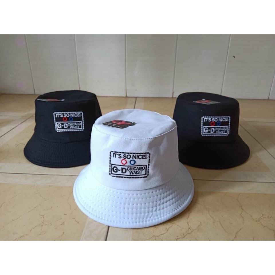 Mũ BucketNón Bucket Tròn Vành D-G Phong Cách Hàn Quốc UniseX