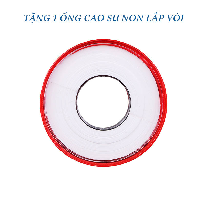 Dây cấp nước chống cháy nổ 1 đầu nhọn BIBOTOYVHD2 bằng inox SUS304 dài 40-50-60cm - TẶNG 1 ống cao su non lắp dây