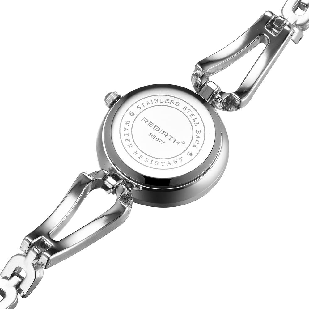 Đồng hồ đeo tay Nữ Relogio Feminino thạch anh chống nước - Bạc