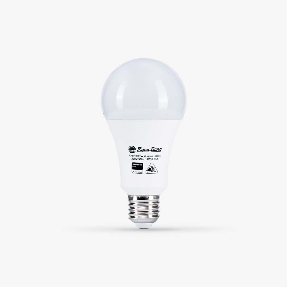 Bóng đèn LED BULB Tròn 12W Rạng Đông Model: A70N1/12W