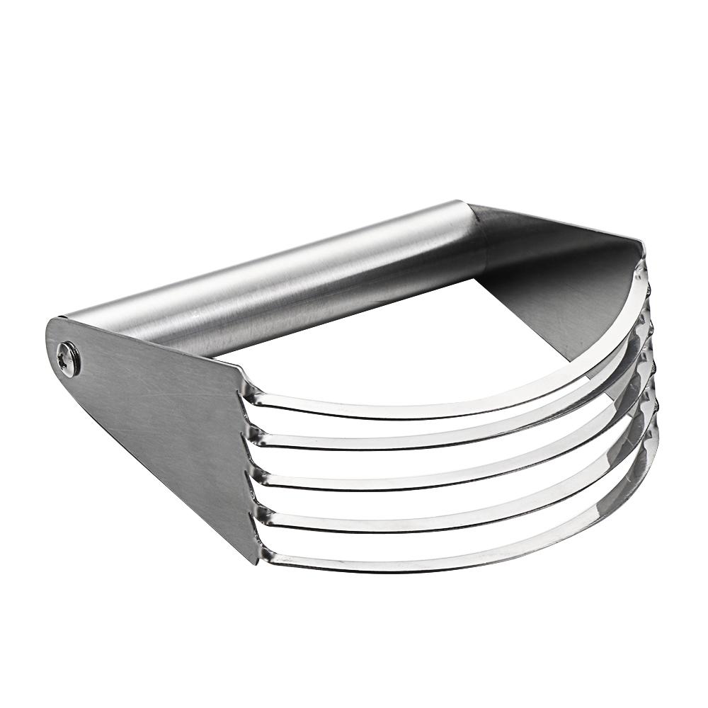 Lontime Stainless Steel Handle Dough Blender Whisk Eggs Mixer Tool Bakeware