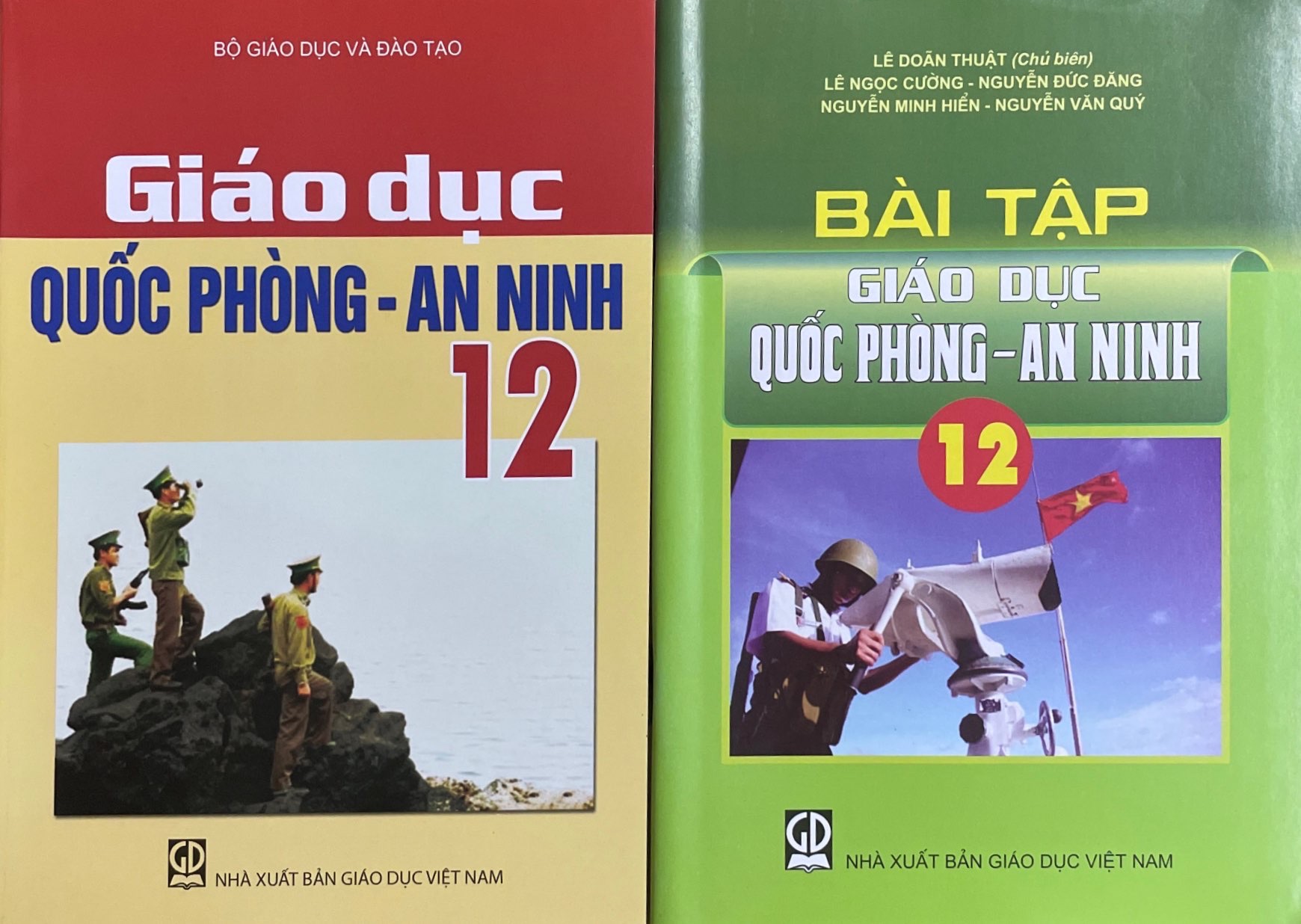 Combo 2 cuốn Giáo Dục Quốc Phòng 12 + Bài Tập