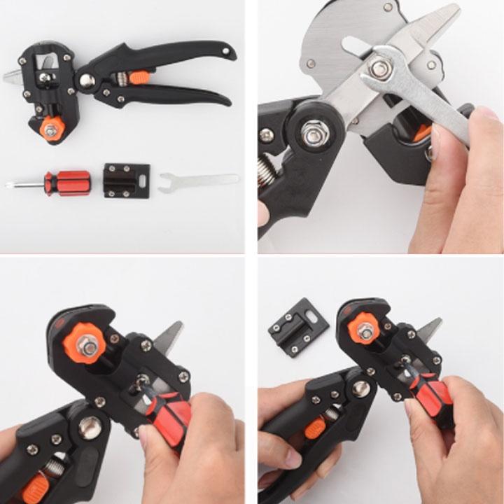Bộ Kéo Cắt Ghép Cành Cây Đa Năng KC1 - Cắt Cành, Ghép Cành, Tỉa Cây, Chiết Cành