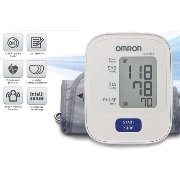 Máy đo huyết áp Omron Hem 7120 - Hàng chính hãng