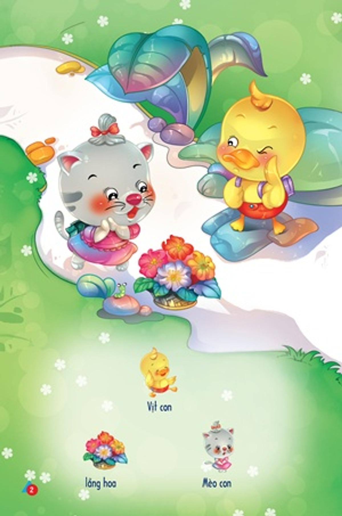 Kể Chuyện Dán Hình 1 - Vịt Con Tốt Bụng