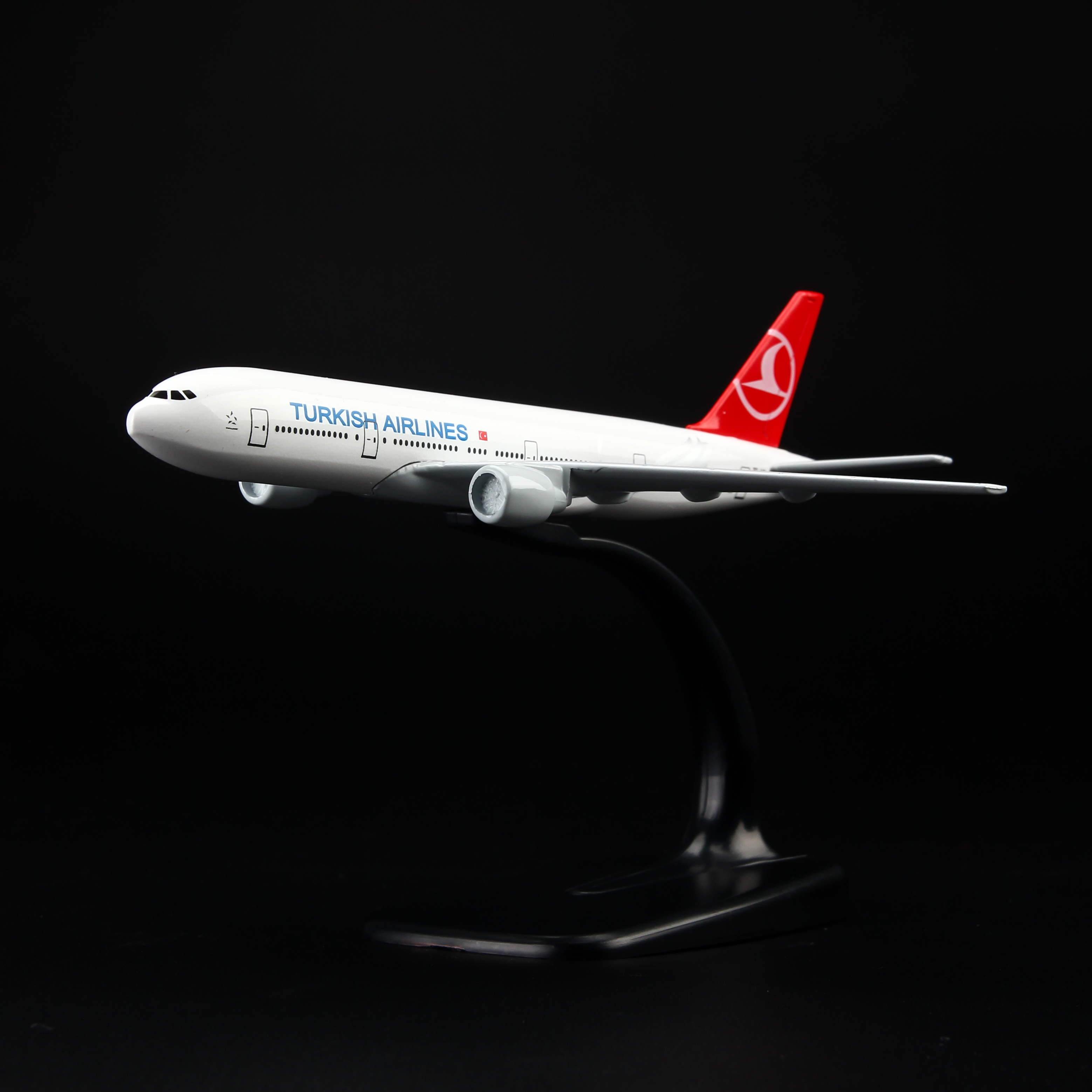Mô Hình Máy Bay Trưng Bày Boeing 777 Turkish Airlines Everfly (Trắng)