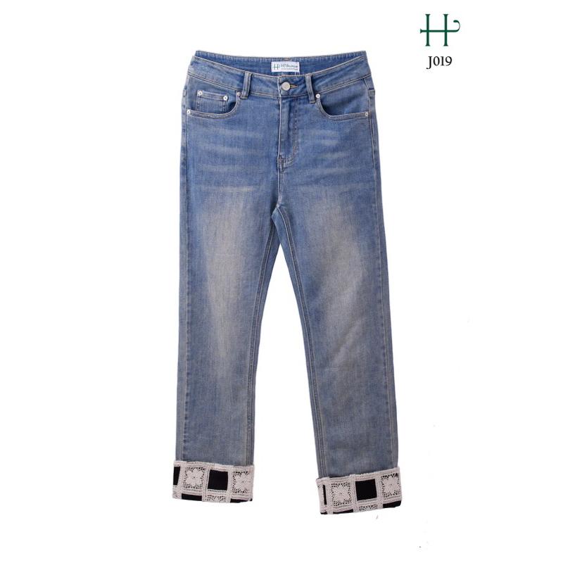 Quần Jeans hoạ tiết cơ bản - J19
