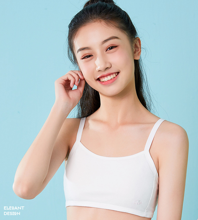 Bra / Áo Lá Nữ Sinh Cotton Hình Thỏ Xuất Đông Âu  Hàng Loại Đẹp.