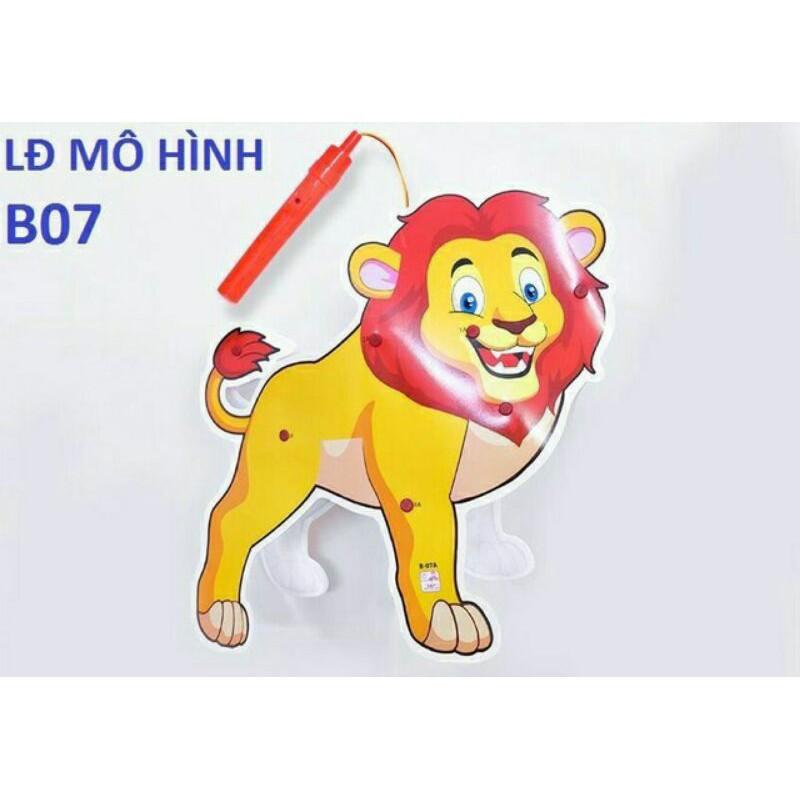 Lồng đèn bằng nhựa có đèn nhạc trung thu