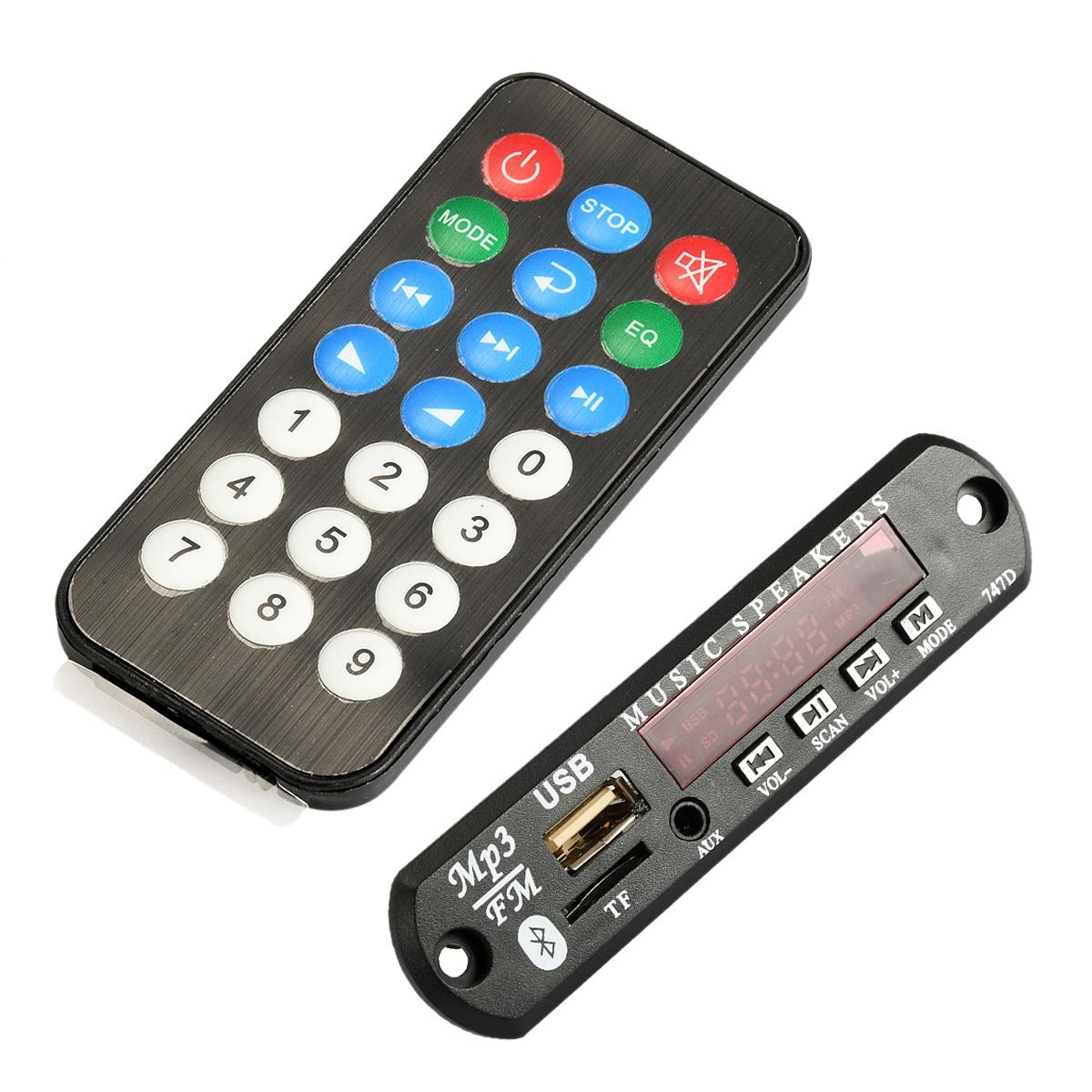 Bảng Mạch Giải Mã Âm Thanh Không Dây Bluetooth 12v Mp3 Wma Cho Xe Hơi