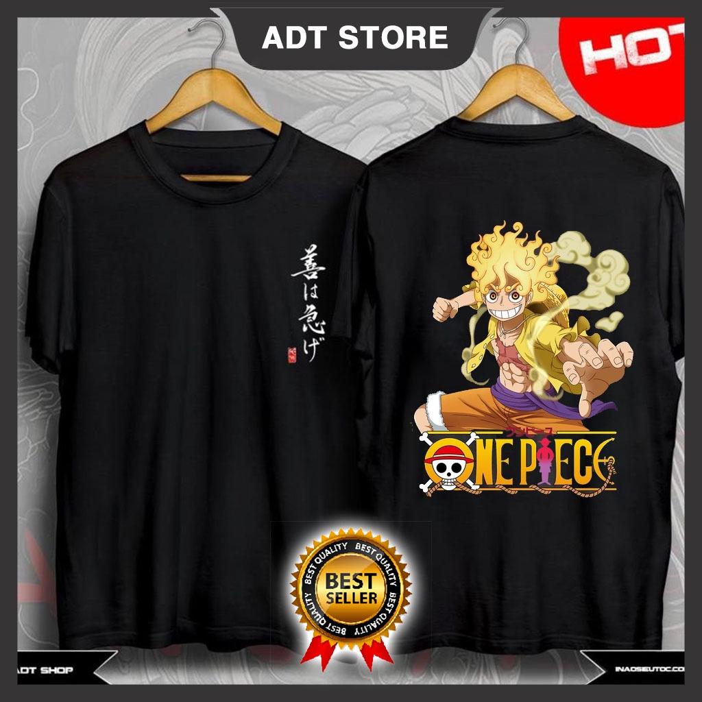 ️️Top 4 Áo Thun In Hình Monkey D. Luffy Gear 5 One Piece độc đẹp giá rẻ cực HOT