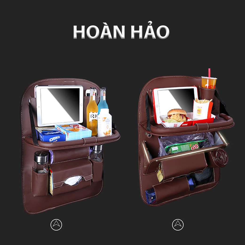 Túi đựng đồ treo sau ghế ô tô cao cấp TD 098 - Hàng Chính Hãng