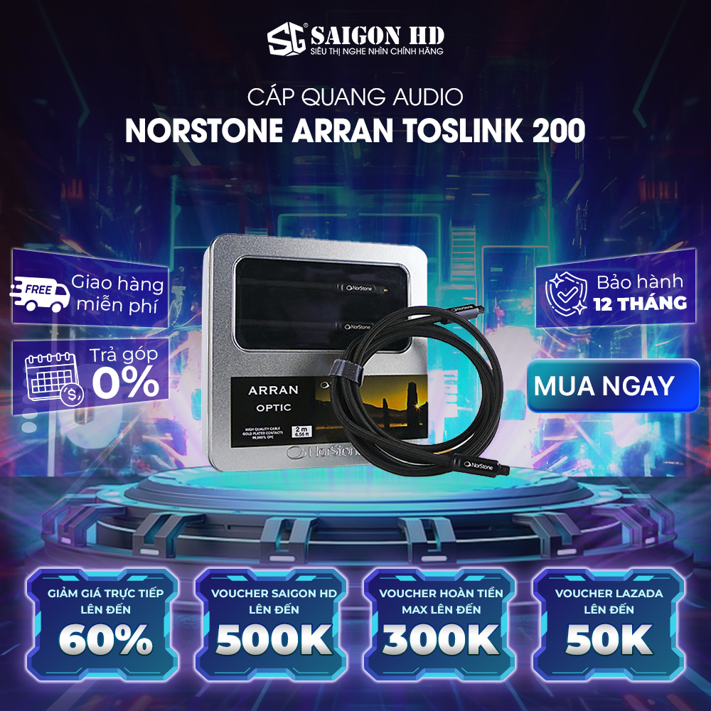 Cáp NORSTONE Arran Cable Optic Toslink 200 - Hàng chính hãng, giá tốt