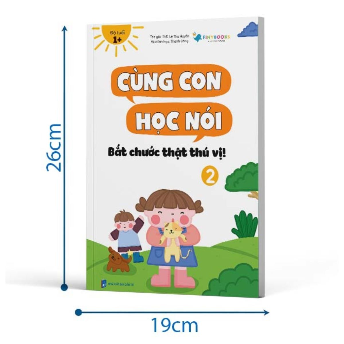 Sách - Cùng Con Học Nói - Dành cho bé từ 1 tuổi